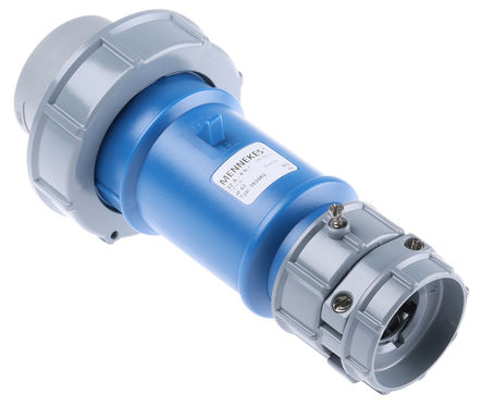 Mennekes - 3830 - Mennekes PowerTOP ϵ ɫ 3P ҵԴ °װ ͷ 3830, 32A, 230 V, IP67		