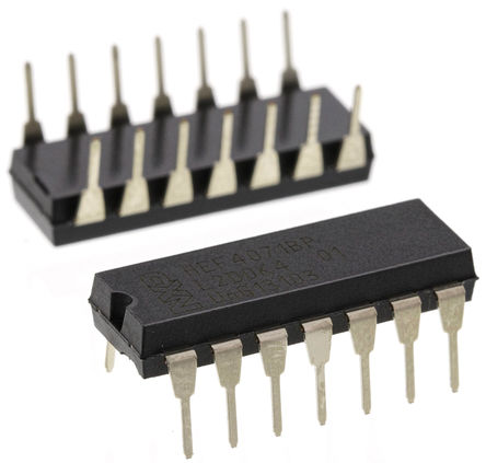 NXP - HEF4071BP,652 - NXP HEF4071BP,652 4 2 OR ߼, 3.6mA, 3  15 VԴ, 14 PDIPװ		