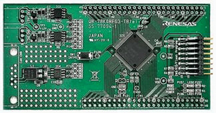 Renesas Electronics - QB-78K0RFG3-TB - MCU,CPU board for 78K0R/FG3 MCUs		