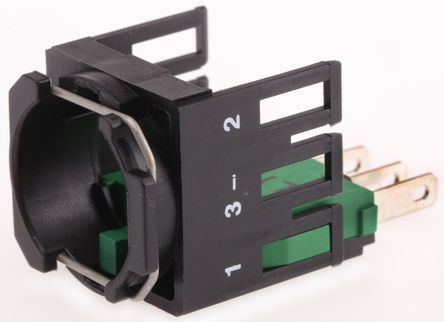 Schneider Electric - ZB6Z1B - Schneider Electric XB6 ϵ Ӵ ZB6Z1B, 1 , Faston Ӷ		