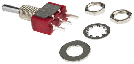 RS Pro - 1MS3T1B1M2QES-1 - RS Pro ˫ л 1MS3T1B1M2QES-1,  -  - , 5 A @ 250 V 		