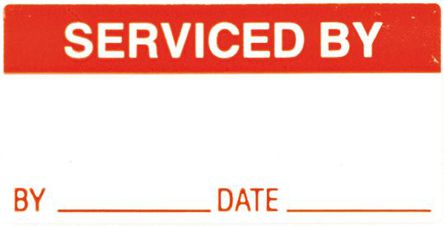 Brady - Y192616 - Brady Y192616 120װ Ԥӡճǩ, 38mm, 15mm		