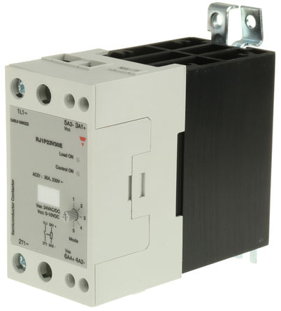 Carlo Gavazzi - RJ1P23V30E - Carlo Gavazzi 30AЧֵ DIN찲װ ̵̬ RJ1P23V30E, 265 V 		