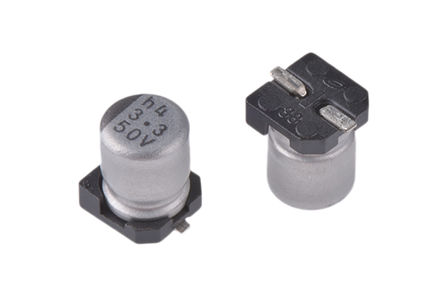 Nichicon - UWX1H3R3MCL1GB - Nichicon WX ϵ 50 V ֱ 3.3F SMD  UWX1H3R3MCL1GB, 20%ݲ, +85C		