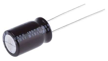 Nichicon - UPW1E471MPD - Nichicon PW ϵ 25 V ֱ 470F ͨ  UPW1E471MPD, 20%ݲ, +105C		