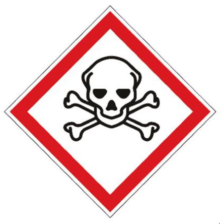 Signs & Labels - GHSR50TO - Signs & Labels GHSR50TO 250ÿװ ɫ/ɫ Ӣ ϩ ȫǩ, 50 x 50mm		