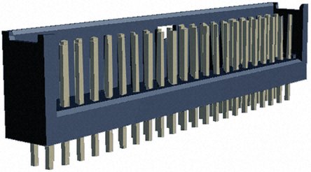 TE Connectivity - 280388-2 - TE Connectivity AMPMODU Mod II ϵ 44· 2.54mmھ (2) ֱ PCB  280388-2, Ӷ˽, ͨ		