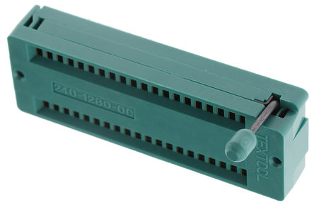 3M - 240-1280-00-0602 - 3M Textool ϵ 40 · 2.54mm ھ ͨ ʽ ZIF IC DIP  240-1280-00-0602, 1A		