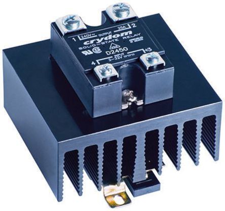 Crydom - HS202DR-D2450 - Crydom 35 A DIN찲װ ̵̬ HS202DR-D2450, 㽻л, 280 V 		