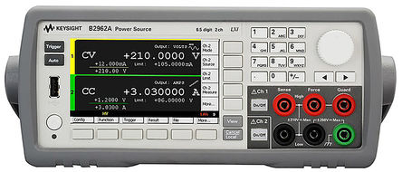 Keysight Technologies - B2962A - Keysight Technologies B2962A ̨ʽԴ, 2 , 210V, 10.5 (Pulsed) A, 3.03 (DC) A, 31.8W		
