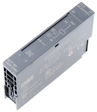 Siemens - 6ES7132-4HB01-0AB0 - Siemens SIMATIC ET 200S ϵ PLC /ģ 6ES7132-4HB01-0AB0, 2 x I/O, 5 A, 24  120 V ֱ24  230 V 		