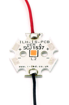 Intelligent LED Solutions - ILH-S501-RED1-SC211-WIR200. - ILS DURIS S5 PowerStar ϵ ɫ Բ LED  ILH-S501-RED1-SC211-WIR200., 24 lm, 		