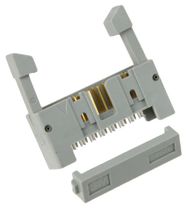 3M - 4616-6301 - 3M 4600 ϵ 16· 2.54mmھ (2) ֱ IDC  4616-6301, IDT˽, 1A, °װ		