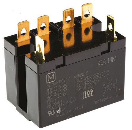 Panasonic - HE2AN24 - Panasonic HE2AN24 DPNO PCB װ Ǳ̵, 30 A, 24V dc		