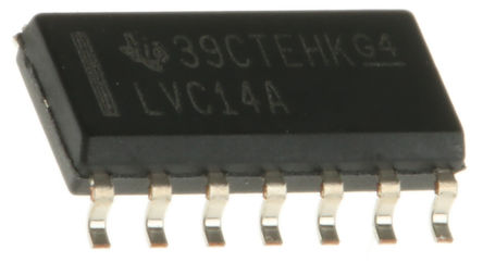 Texas Instruments - SN74LVC14AD - Texas Instruments SN74LVC14AD  ʩ CMOS , 24mA, 1.65  3.6 VԴ, 14 SOICװ		