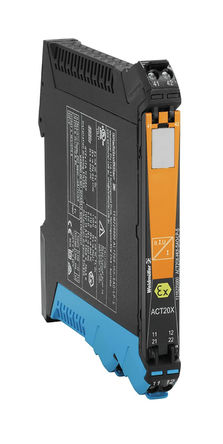 Weidmuller - 1318220000 - Weidmuller ACT20X ϵ ¶ źŵ 1318220000, IECEx ֤, ѹ, USB ½ӿ, 19.2  31.2 V Դѹ		