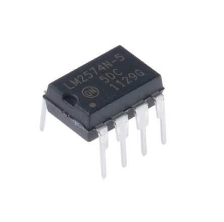 ON Semiconductor - LM2574N-5G - ON Semiconductor LM2574N-5G ѹ  ѹ, 4.75  40 V, 500mA, 4.75  5.25 V, 52 kHz߿Ƶ, 8		