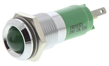 CML Innovative Technologies - 192103Z1 - CML Innovative Technologies 192103Z1 10 mm ɫ LED ָʾ, 14mmװ׳ߴ, 24 V /ֱ		