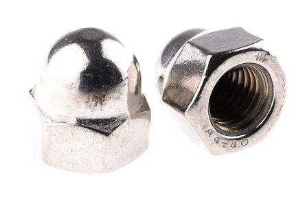 RS Pro - DIN 1587 - RS Pro DIN 1587 M12 A4, 316  Բĸ		