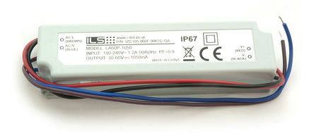 Intelligent LED Solutions - IZC105-060F-9067C-QA - Intelligent LED Solutions IZC ϵ LED  IZC105-060F-9067C-QA, 30  60V, 1.05A, 60W		