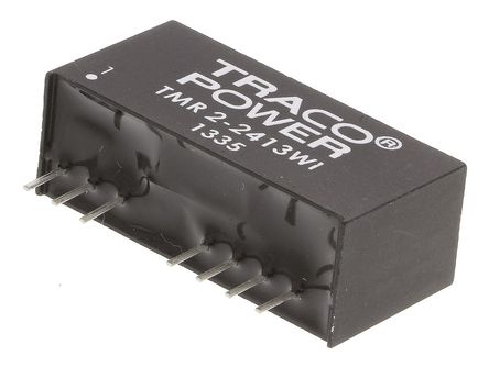 TRACOPOWER - TMR 2-2413WI - TRACOPOWER TMR 2WI ϵ 2W ʽֱ-ֱת TMR 2-2413WI, 9  36 V ֱ, 15V dc, 135mA, 1.5kV dcѹ, SIPװ		