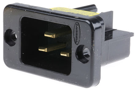 Hubbell - H.320.B - Hubbell 尲װ C20 IEC ͷ H.320.B, ݶš˽, 20A, 250 V		