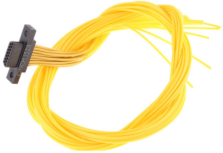 Cinch - DCDA-15P-6E2-18.0B - Cinch DCDA ϵ 1.27mm ھ 15 · ߵ Micro-D  ͷ DB0000300E152B0, , 0.457m 		