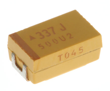 AVX - TPSD337K006R0045 - AVX TPS ϵ 330F 10% SMD  TPSD337K006R0045, 6.3 V ֱ, 7343-31 װ, 45m ESR, +125C		