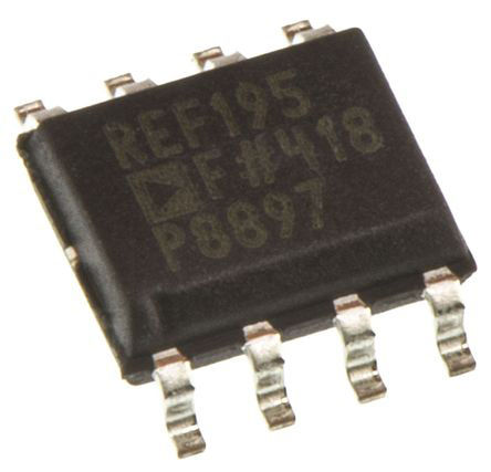 Analog Devices - REF195FSZ - Analog Devices REF195FSZ Fixed 5V ѹο, 4.995  5.005 V, 0.04 %ȷ, 30mA, 8 SOICװ		