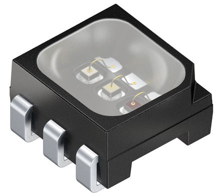 OSRAM Opto Semiconductors - LRTB GFUG - Osram Opto ɫ ɫ/ɫ/ɫ LED LRTB GFUG, 40 (Red) mA, 50 (Blue) mA, 50 (Green) mA, 120 ӽ, 6  PLCC װ		