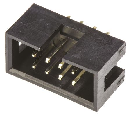 Amphenol - T821108A1S100CEU - Amphenol T821 ϵ 8· 2.54mmھ (2) ֱ PCB  T821108A1S100CEU, Ӷ˽, 3A, ͨ		