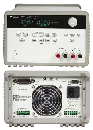 Keysight Technologies - E3648A - Keysight Technologies E3648A ̨ʽԴ, 2 , 0  20 V/0  8 V, 2.5 A, 5 A, 40W		