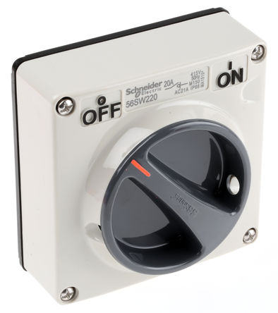 Schneider Electric - 56SW220LEGY - Schneider Electric IP66 20 A 500 V תʽ ƿ, ƽӰװ, 2		