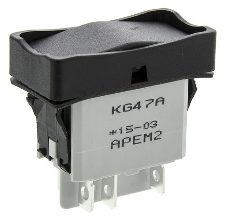 Apem - KG472A2XXA21XX - Apem KG472A2XXA21XX ˫˫ ɫ ̰忪, ()--(), 12 A @ 250 V , IP65		