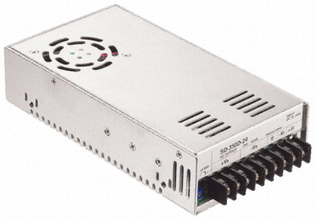 RS Pro - SD-350C-48 - RS Pro 350W ʽֱ-ֱת SD-350C-48, 36  72 V ֱ, 48V dc, 7.3A, 1.5kV acѹ, 82%Ч		