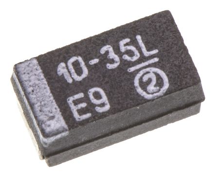 Vishay - TR3C106K035C0450 - Vishay Extreme TR3 ϵ 10F 10% SMD  TR3C106K035C0450, 35 V ֱ, 6032-28 װ, 450m ESR, +125C		