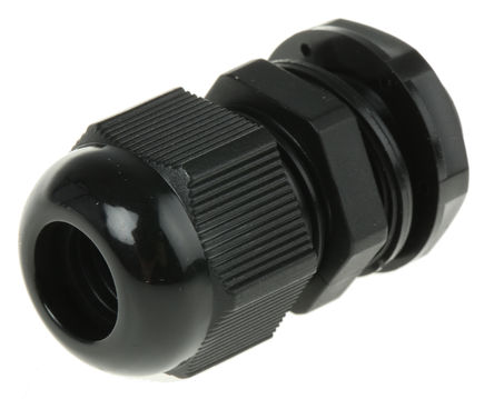 HellermannTyton - NGM16-BLK - HellermannTyton IP68 ɫ  ĸĵ¹̶ͷ NGM16-BLK, 5mm  10mmֱ, M16		