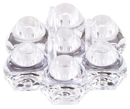 Polymer Optics - 125 - Polymer Optics 125 7-LED 50  ׼ֱ LED ͸, ͸, 39.15mmֱ		