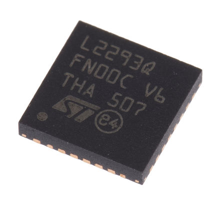 STMicroelectronics - L2293Q - STMicroelectronics L2293Q 4· MOSFET , 1.2A, ȫ, Ƿ, 32 VFQFPNװ		