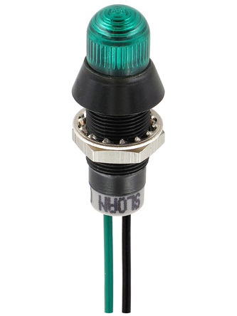 Sloan - 1781816G1G81NCL1 - Sloan 1781816G1G81NCL1 5 mm ͹ ɫ LED ָʾ, ߽Ӷ, 8.2mmװ׳ߴ, 5  28 V ֱ		