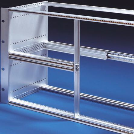 Rittal - 3684.221 - Rittal Ripac VARIO ϵ Ȼɫ  2 x 3U ʽ 3684.221, 21hp		