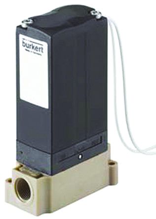 Burkert - 254591 - Burkert 254 ϵ 2˿ PEEK ŷ 254591, 5 bar, 24 V ֱ		