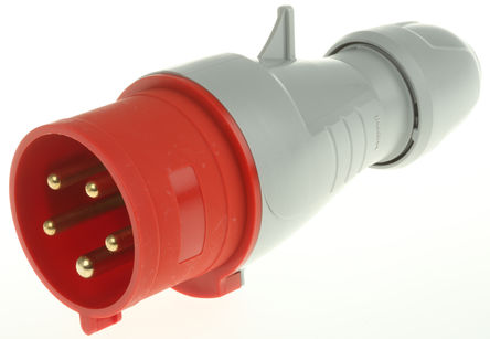 Legrand - 555239 - Legrand P17 Tempra Pro ϵ ɫ 3P+N+E ҵԴ °װ ͷ 555239, 32A, 380  415 V, IP44		