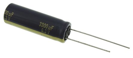 Panasonic - EEUFK0J332L - Panasonic FK  ϵ 6.3 V ֱ 3300F ͨ  EEUFK0J332L, 20%ݲ, +105C		