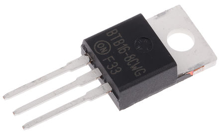 Littlefuse - BTB16-800CW3G - Littlefuse BTB16-800CW3G ˫ɿع迪Ԫ, 16A, 800Vֵ, 35mA 1.7V, 3 TO-220װ		