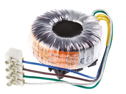 Nuvotem Talema - 58-0050-024-D - Nuvotem Talema 50VA 1 DIN  αѹ 58-0050-024-D, 24V acμѹ, 80 (Dia.) x 43mm		