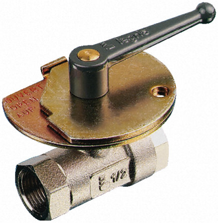 Legris - 0432 23 34 - Legris ɫ 40 Bar ͭ ѹ 0432 23 34 ˫򿪹, 1 in G, 1inܽͷ		