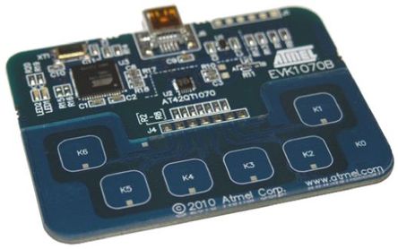 Atmel - ATEVK1070B - AT42QT1070 Comms Evaluation Kit		