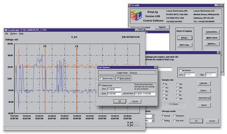 Lascar - EL-WIN - Lascar EL-WIN ݼ¼, ʹEasyLog ݼ¼		