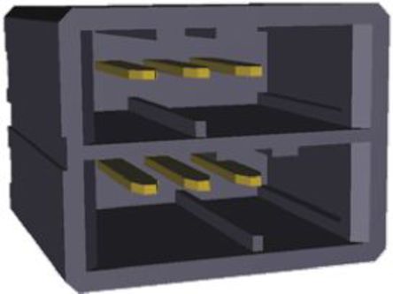 TE Connectivity - 3-178141-2 - TE Connectivity Dynamic 3000 ϵ 6· 3.81mmھ ֱ PCB  3-178141-2, Ӷ˽, 10A, ͨ		